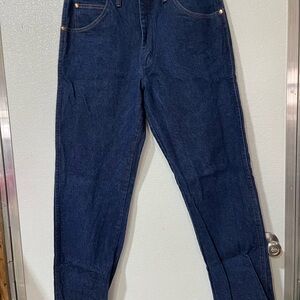Wrangler High Rise Blue Jeans Classic Fit